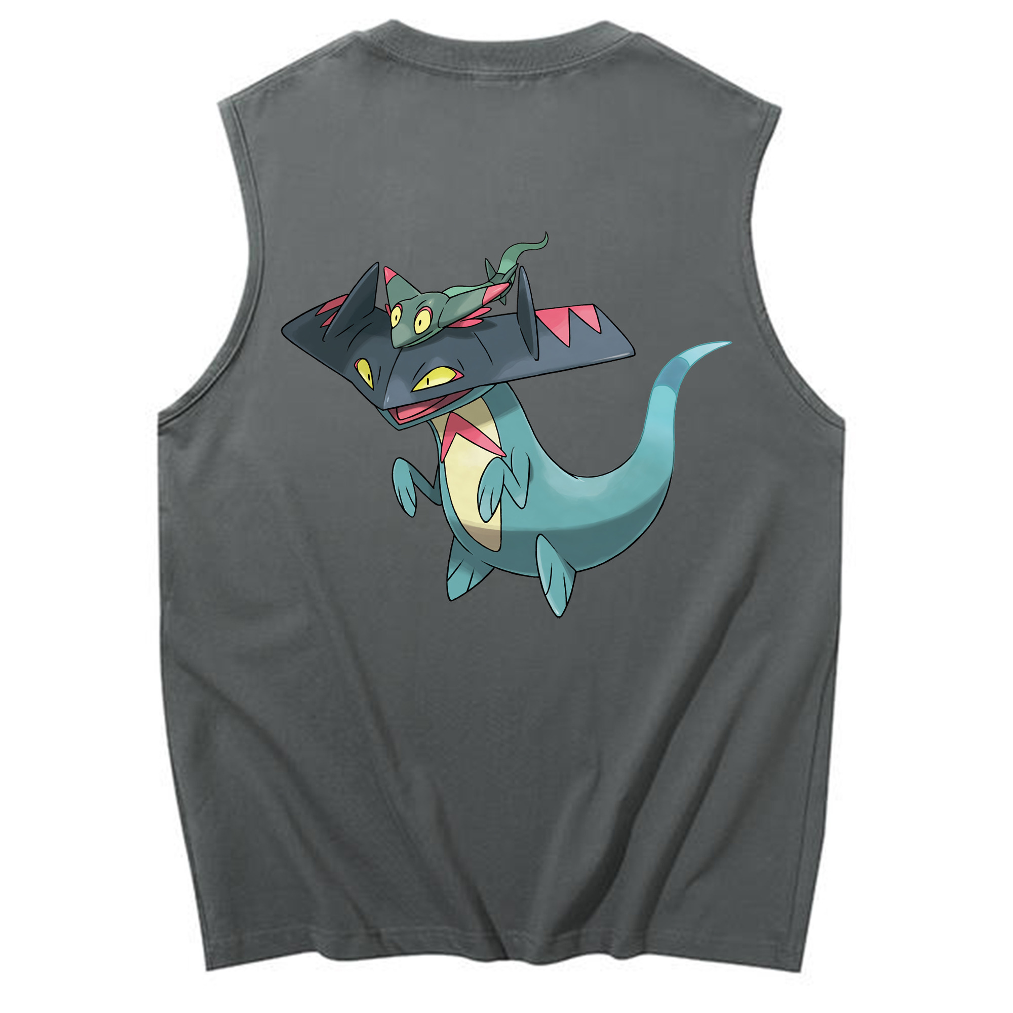 （画像用） ポケットモンスター Pokémon コットン100％タンクトップ（背面プリント）
